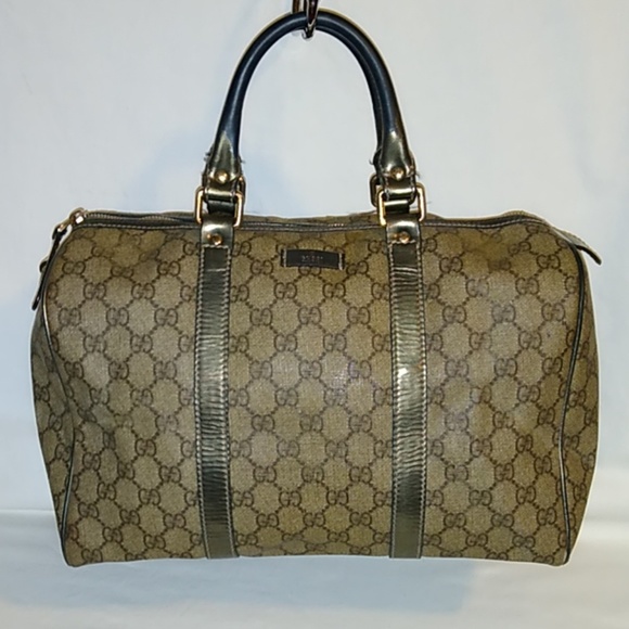 Gucci Handbags - Gucci Joy Boston bag brown and champagne